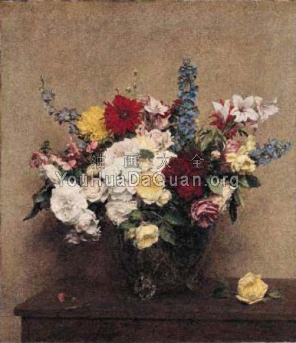 The Rosy Wealth of June - 亨利·方丹·拉图尔